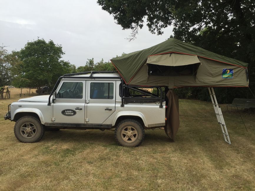 DEFENDER2.NET - View topic - Roof tent install & advice