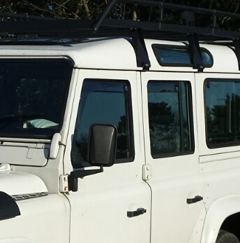 Land rover deals defender wind deflectors